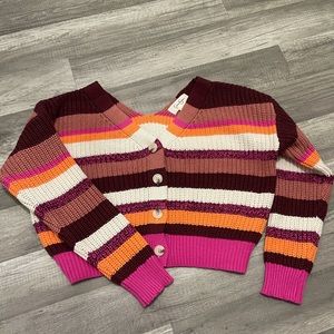 Jessica Simpson cropped cardigan